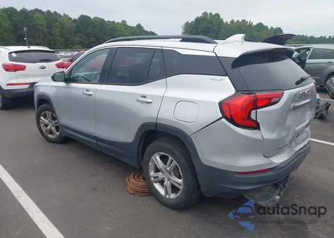 2018 GMC Terrain Sle from USA, damaged, VIN 3GKALMEV9JL345091